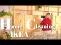 SNOWY DAY CLEANING MOTIVATION | IKEA furniture and organizing