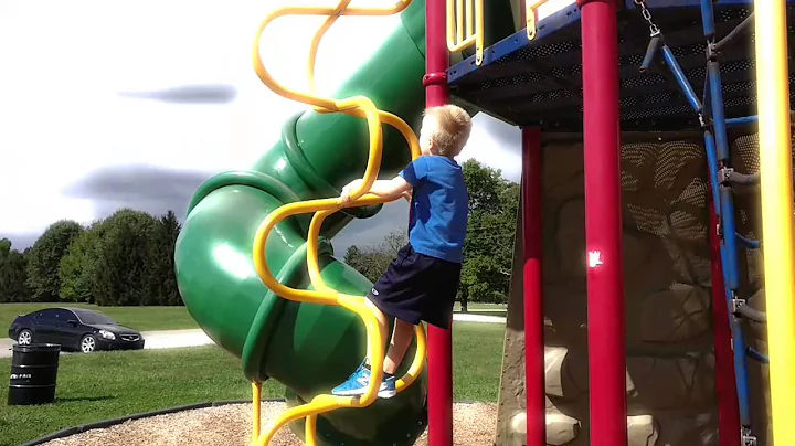 Owen Climbing