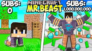Túléltem 100 NAPOT MR BEAST ÉLETÉBEN a Minecraftban!pgt mr beast
