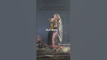 Fans verbluft als Benson helemaal Taylor wordt op tournee! 🤯💔#bensonboone #taylorswift #concert