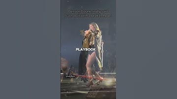 Fans verbluft als Benson helemaal Taylor wordt op tournee! 🤯💔#bensonboone #taylorswift #concert