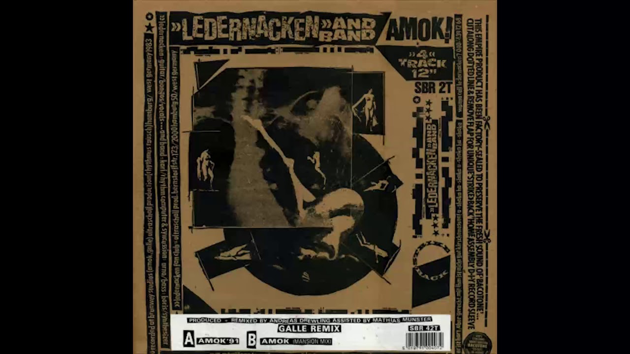 Ledernacken and Band - Amok! 12in single