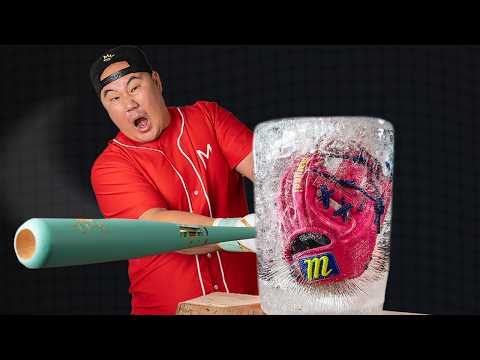 Craziest Ways To Break In A Baseball Glove!