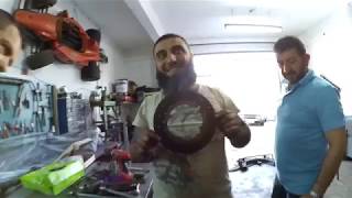 Baskı Balata Koparan Araba Tarihte İlk