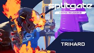 Splitgate Arena Reloaded / PlayStation 4 / Bot Arena Playlist - Domination Gameplay