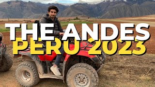 RIDING A QUAD BIKE IN THE ANDES MOUNTAINS IN PERU 2023