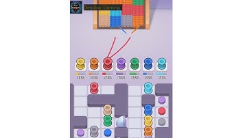 Color Knitzy Level 549. Walkthrough Gameplay