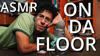 asmr on the floor in front of the fan because it's hot
