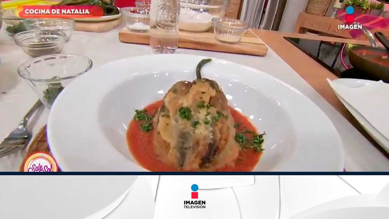 Cocina Vegana: ¡Prepara estos ricos chiles rellenos! | Sale el Sol