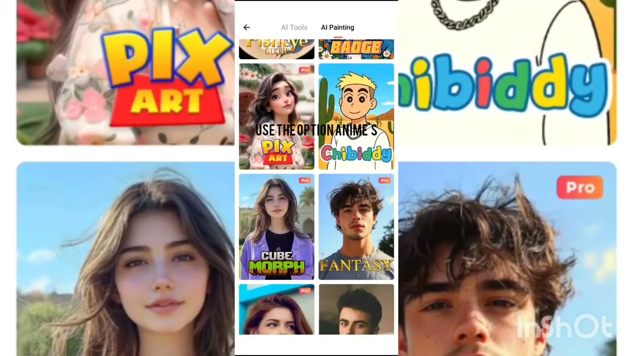 How to make normal people looking like anime character s