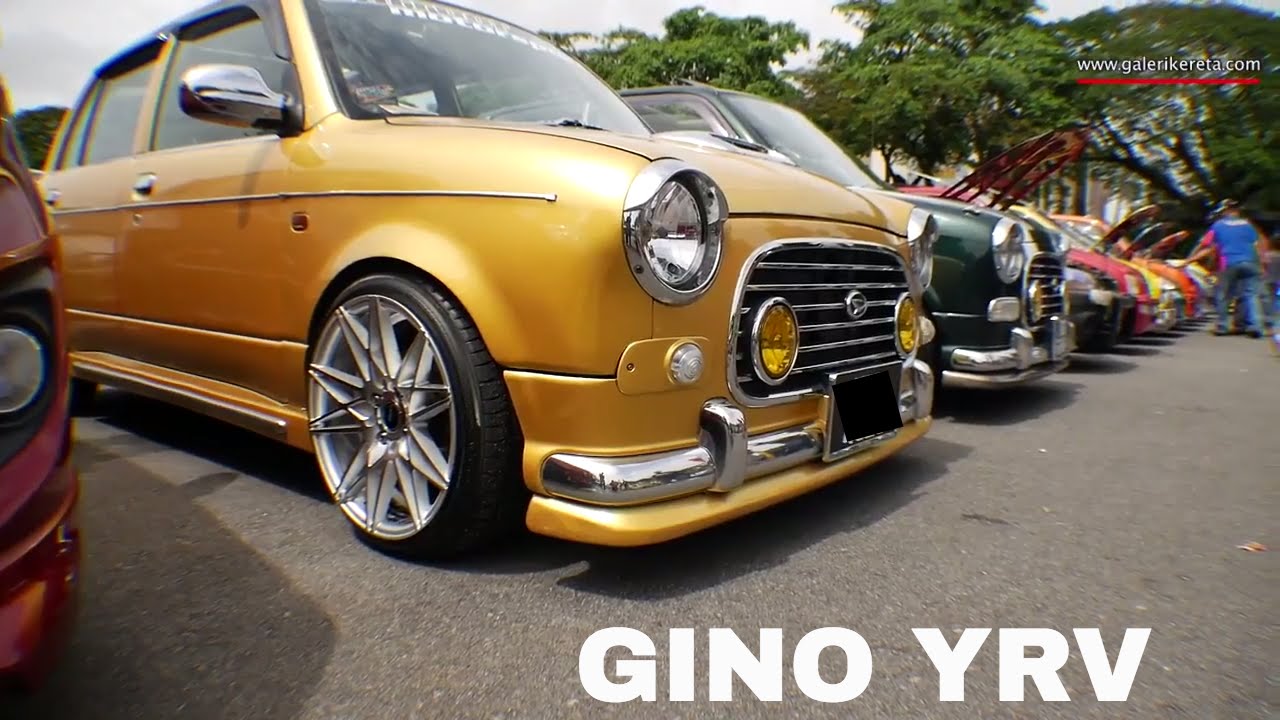 Perodua Kelisa Gino YRV Modified  Gathering Geng Sunroof 