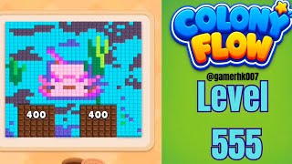 Colony Flow Level 555 Walkthrough Solution 