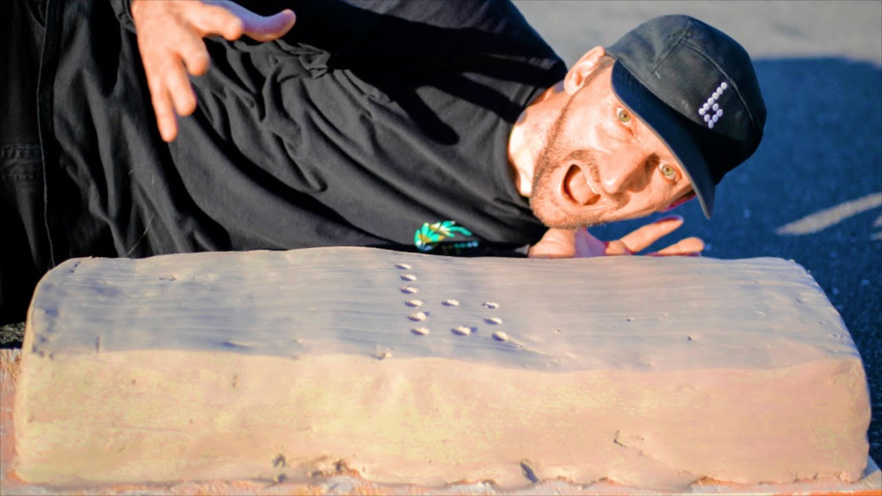 100 CLAY SKATEBOARD LEDGE YouTube