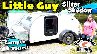 Little Guy Silver Shadow - Teardrop Trailer - Camper Tours! - Back at the Boil