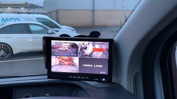 Ford transit custom reverse camera
