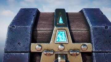 Fantasy Chest Game Asset - Real-time Render in UE4 (1080p + 60fps)