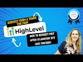 Redirect 'post' optin Thank You Page in To Another Site, like Your YouTube Channel - with HighLevel