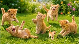 🐭🐾 Cute Kittens Having Fun Outdoors – Funny Cat Moments & Relaxing Cat Sounds screenshot 2