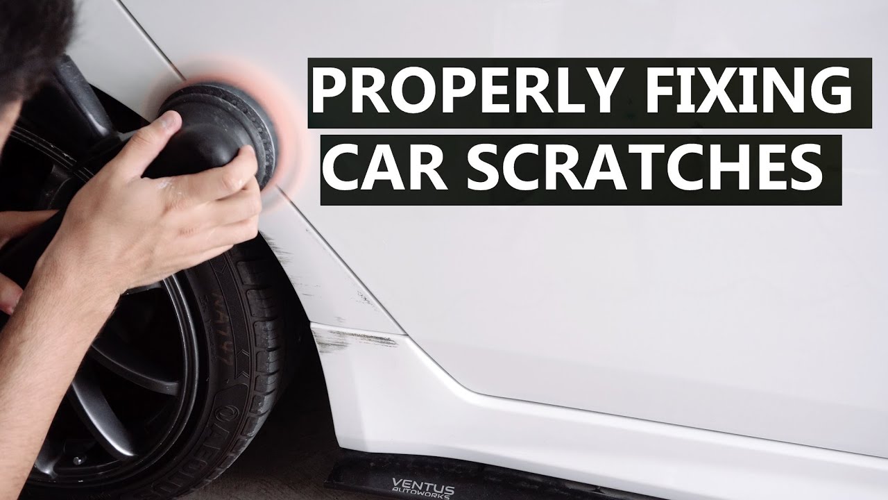 How To Fix Scratches On Your Car Using A Standard Repair Kit