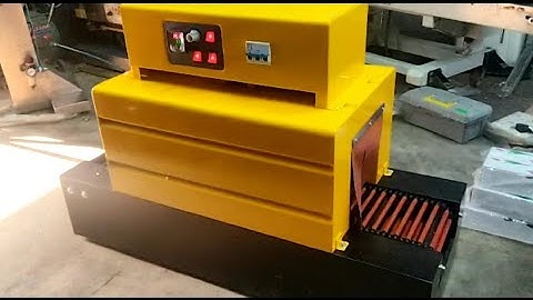 Mini Heat shrink tunnel   Machine | shrink wrap packing machine - low cost - Pet bottle and box