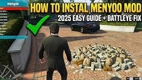 How To Install Menyoo Mod GTA 5 (2025) - Fix BattleEye Error & Crash