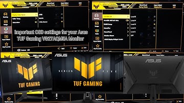 Best Monitor Settings for your Asus TUF Gaming VG27AQM5A 2K QHD 300Hz Monitor | Bangladesh 
