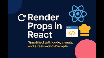 React Render Props Made Easy! (Code + Visuals + Real Use)