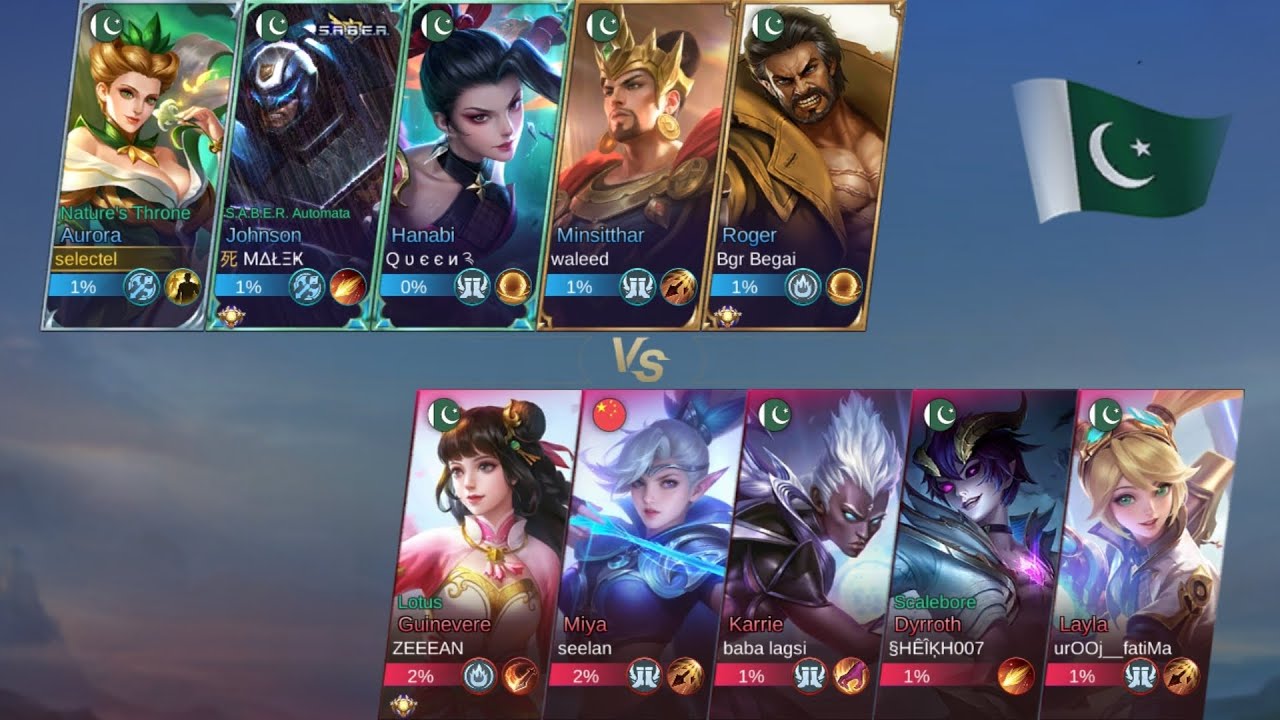 Mlbb Aurora (Nature's Throne Skin) Live Games Play ▶️ 