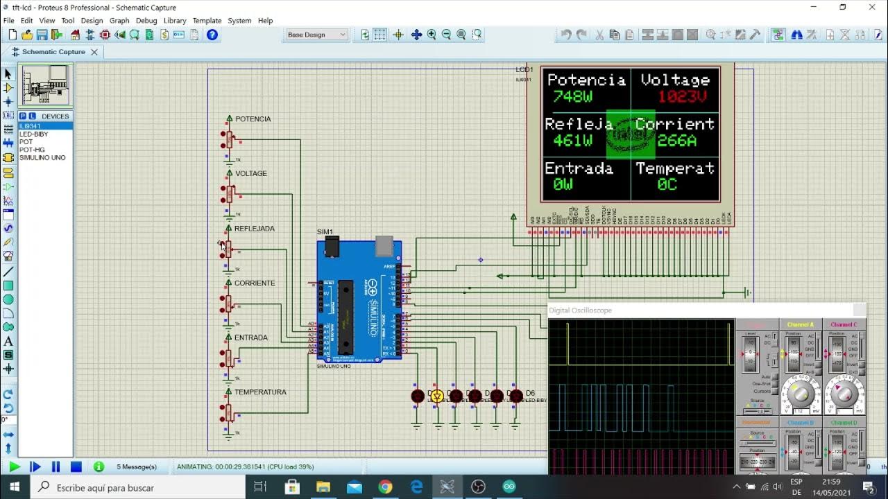 TFT LCD with ATmega2560 - YouTube
