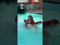 I nearly drowned in kiddie pool 😳🛟                       🎥: TikTok / gabimilller
