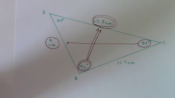 Relationship between sides and angles in a triangle