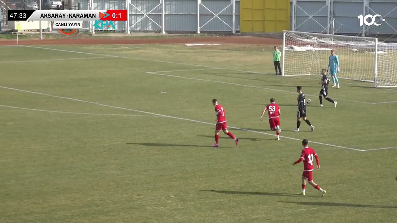 AKSARAY BELEDİYE SPOR - KARAMAN FK MAÇ ÖZETİ