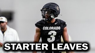 Colorado's Starting Cornerback Leaves for...