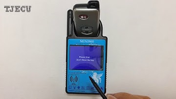 How to use CN900 Mini ND900 Mini  Mini900 Auto Key Programmer to empty Toyota Smart Card?