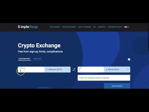 How To Swap Crypto To TRX Tron With SimpleSwap.io