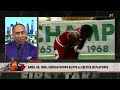 Stephen A. looks back on MJ dropping 63 PTS vs. the Celtics in the 1986 NBA Playoffs 🤯 | First Take