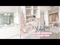 HOLIDAY MASTER BATHROOM & MASTER CLOSET TOUR + GIVEAWAY!!☕️🎅🏻