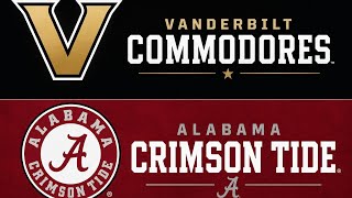 Vanderbilt Commodores @ Alabama Crimson Tide | Game Highlights