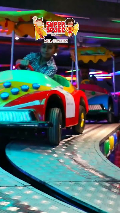 Lets Go For A Drive!! #joyland #superspace #indoor #playland #mallofmultan #multan #friendsandfamily