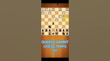 CHESS TRAP IN QUEENS GAMBIT DECLINED #5 #shorts #queensgambitdeclined #carlsen #wesleyso #nakamura