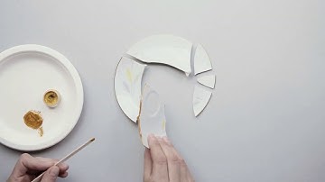 DIY kintsugi with New Kintsugi repair kit by Humade