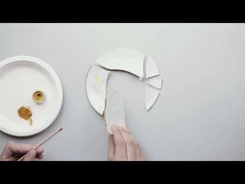 DIY kintsugi with New Kintsugi repair kit by Humade