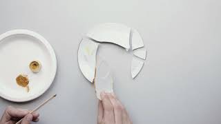 DIY kintsugi with New Kintsugi repair kit by Humade