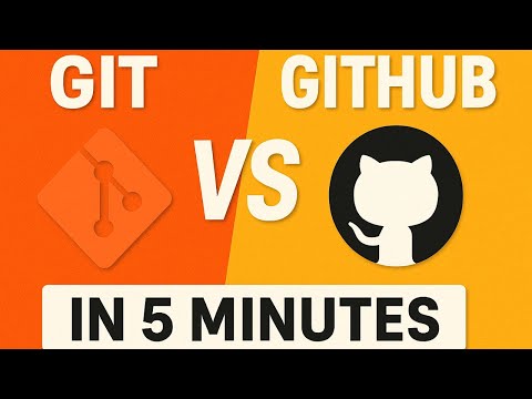 Git vs GitHub for Beginners — Learn in Just 5 Minutes