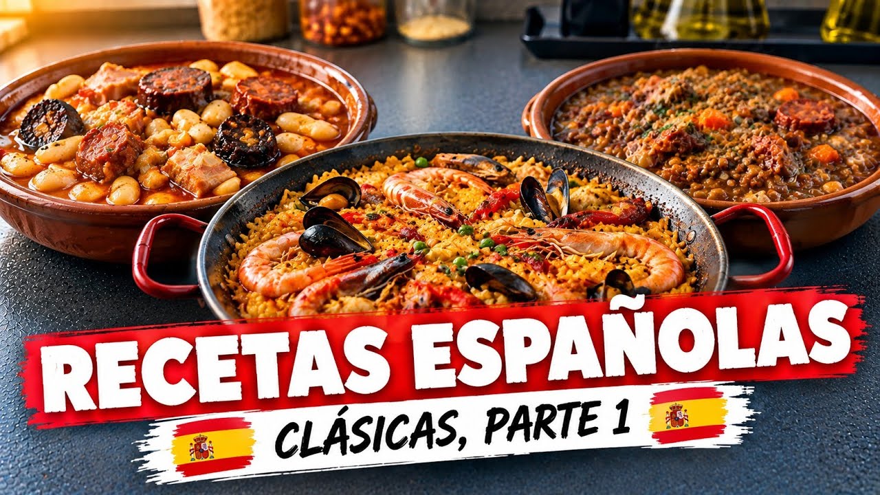 Recetas españolas FÁCILES parte 1
