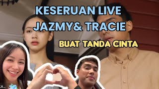 Download Lagu KESERUAN INTERAKSI JAZMY JUMA DAN TRACIE SINIDOL SAAT LIVE BUAT TANDA CINTA,, ALL CAST HDR EXCITED! MP3 Download Lagu KESERUAN INTERAKSI JAZMY JUMA DAN TRACIE SINIDOL SAAT LIVE BUAT TANDA CINTA,, ALL CAST HDR EXCITED! MP3