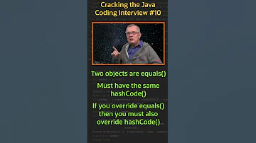 What About Equals And HashCode Cracking The Java Coding Interview 