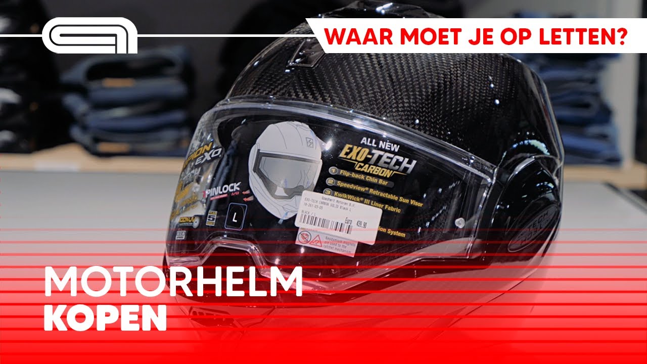 succes Verandering Kelder Motorhelm kopen, waar moet je op letten? - YouTube