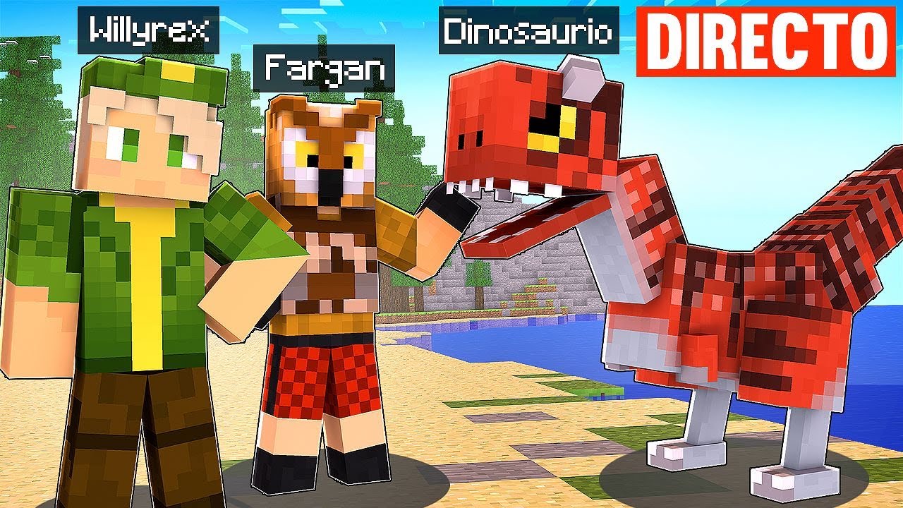 Sobreviviendo 100 DÍAS con DINOSAURIOS en DIRECTO #1 🛑
