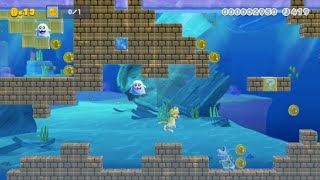 Custom Super Mario 3D World Levels: &quot;Ruined shipwreck waters&quot; by, Cherrymate